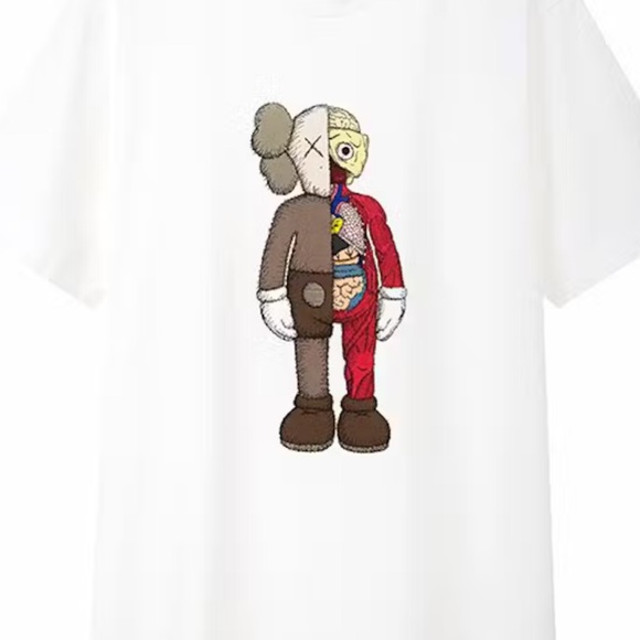KAWS x Uniqlo Flayed Tee, XS - Picture 2 of 10